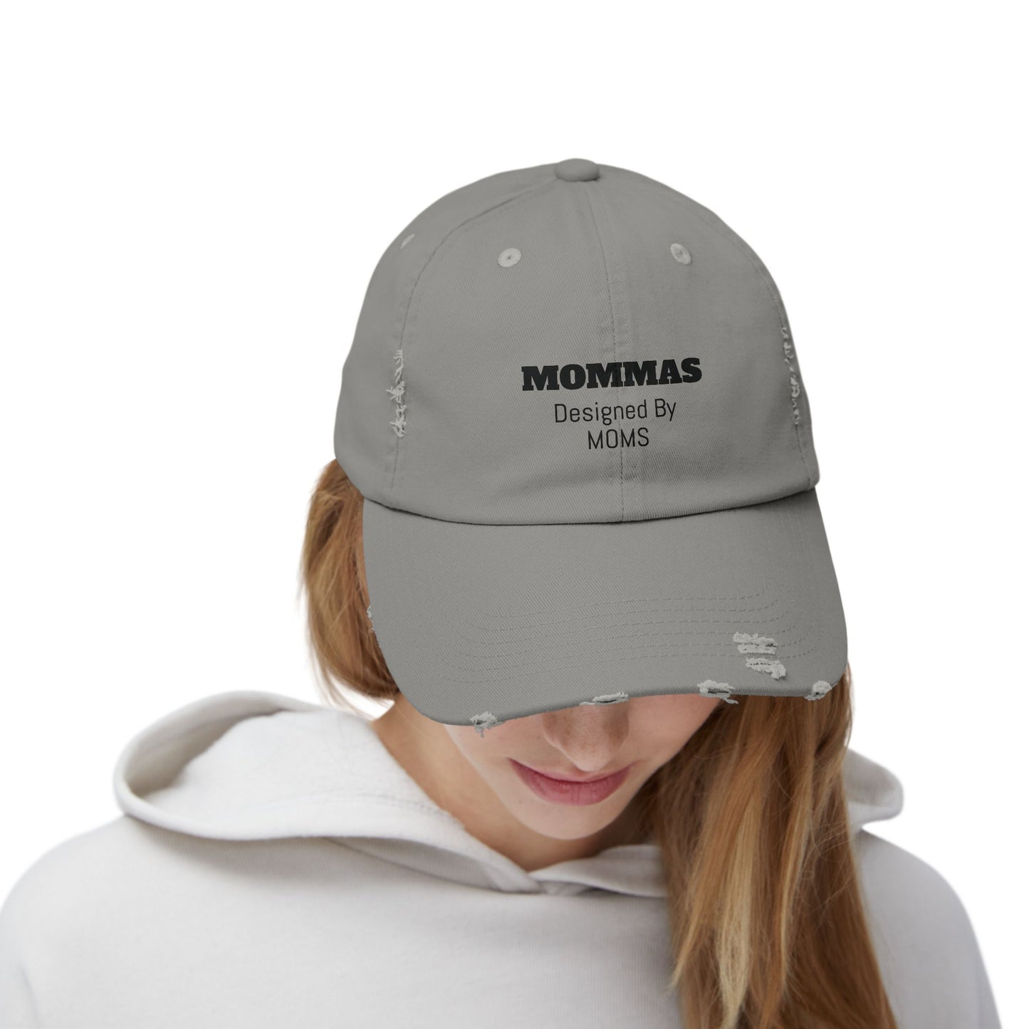 MOMMAS - Unisex Distressed Cap