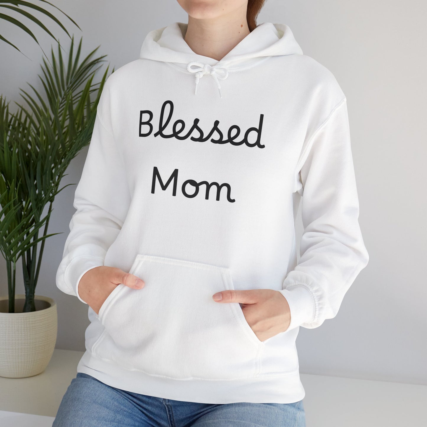 Blessed Mom - Unisex Heavy Blend™ Hooded Sweatshirt