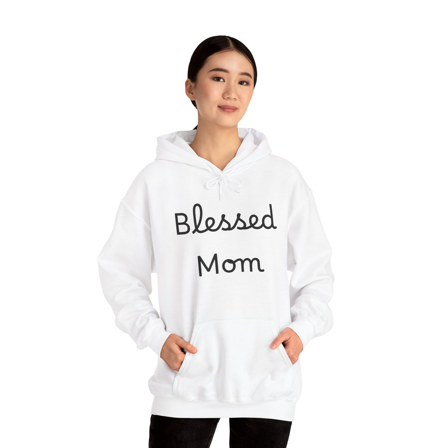 Blessed Mom - Unisex Heavy Blend™ Hooded Sweatshirt