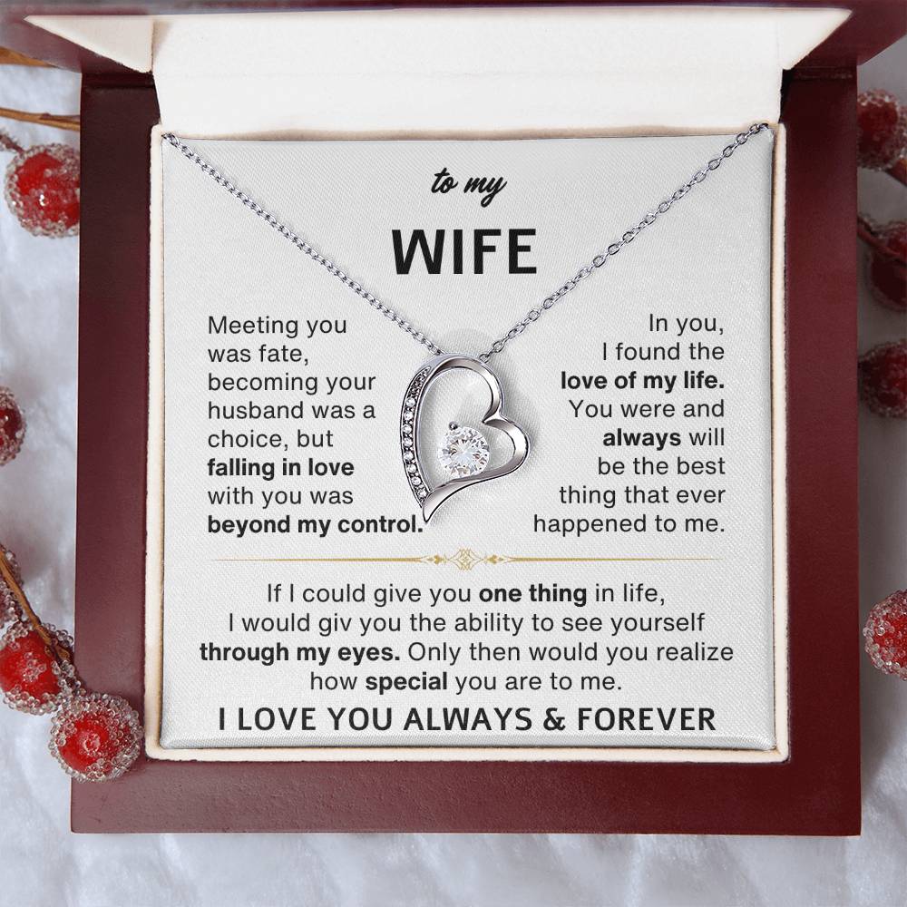 To My Wife - I Love You Always & Forever - Gift Set